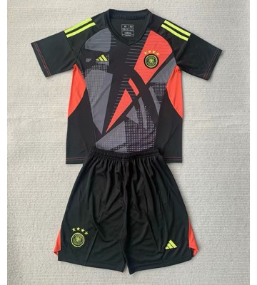 Alemania Portero Primera Equipación Niños Eurocopa 2024 Manga Corta (+ Pantalones cortos)